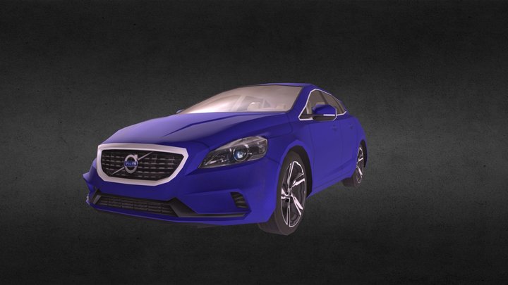 Volvo V40 3D Model