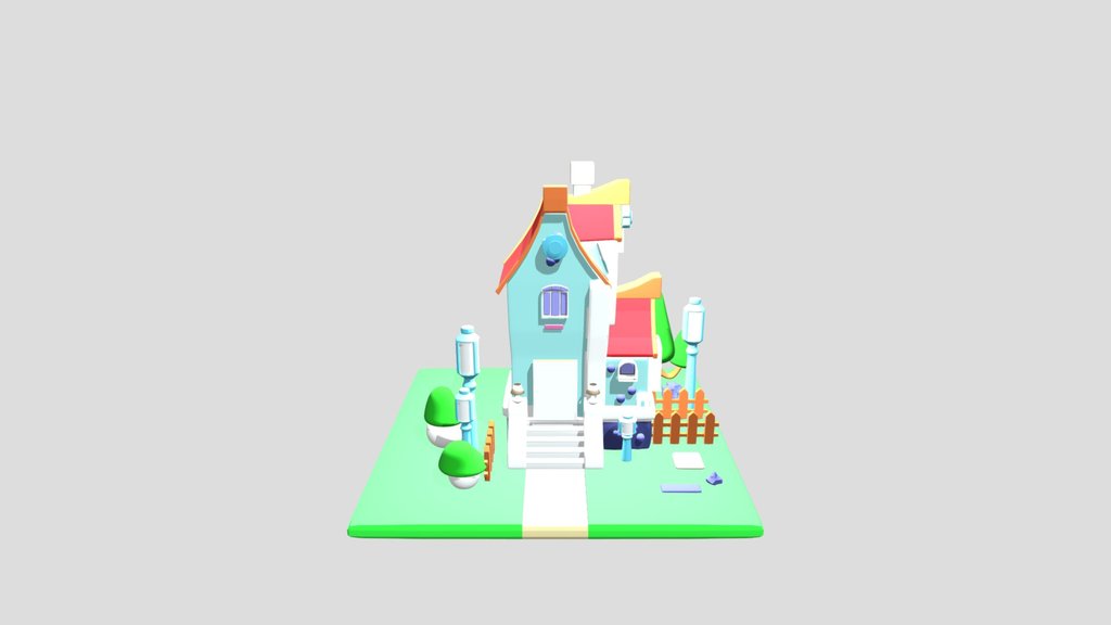 Stylised House Scene