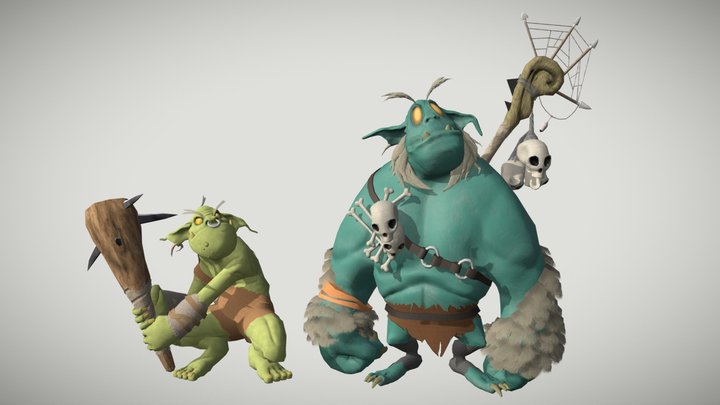 Ogres 3D Model