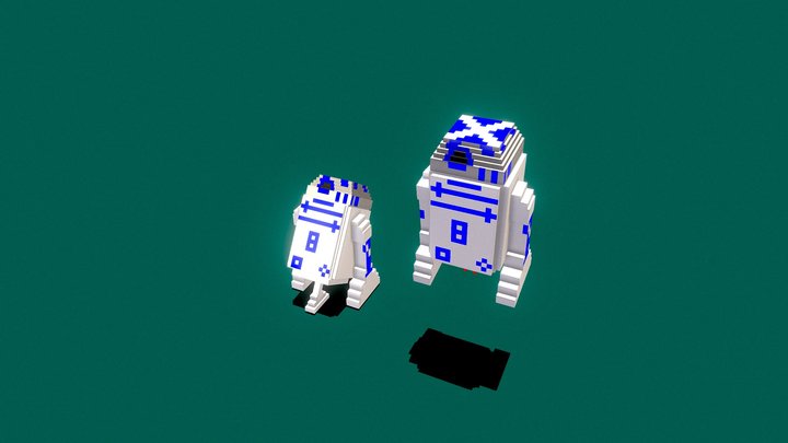 R2D2 3D Model