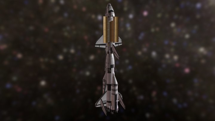 Shuttle M3 3D Model