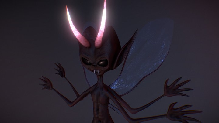 Insect From Hell 3D Model