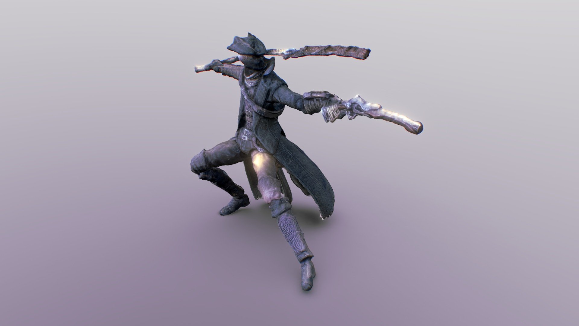 Bloodborne Hunter Figure Photogrammetry 3D Model By Saudedell   1831a7e838884a7e8c0b27c39c3cca47 