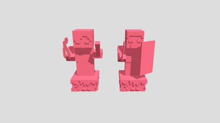 Dama Y Rey 3D Model