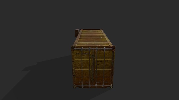 Container 3D Model