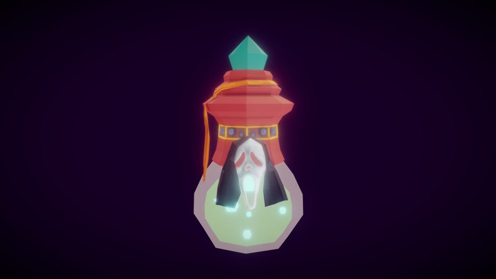 Pocion Lowpoly 3D Model