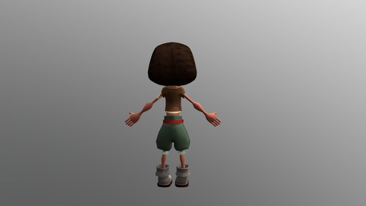 Terri WIP 3D Model