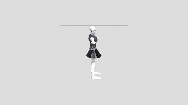 My character model for art class v1-35 3D Model