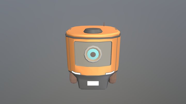 Delivery bot 3D Model