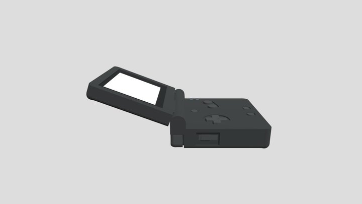 GB Station Light 3D Model