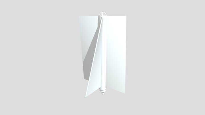 Whisper of the Wind: Wind Propeller 3D Model