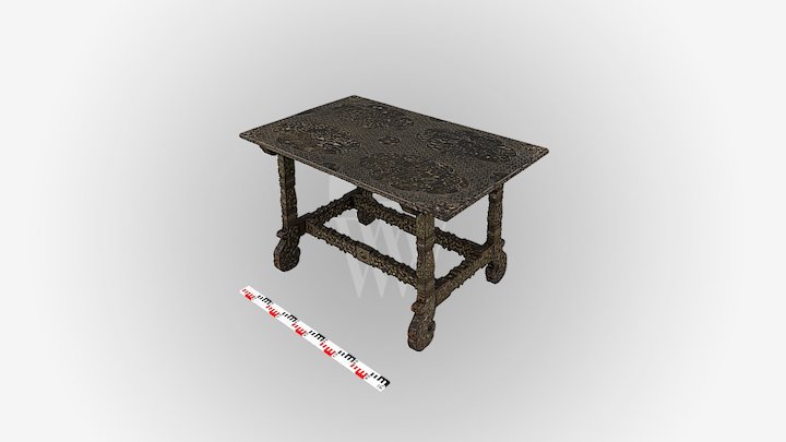 Stół typu Nanban (Wil.968) 3D Model