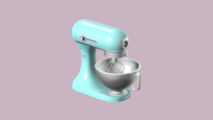 Spirit City - Kitchen DLC - Standing Mixer 3D Model