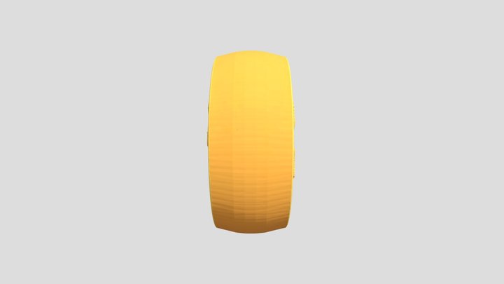 Gold Coin 3d Model 3D Model