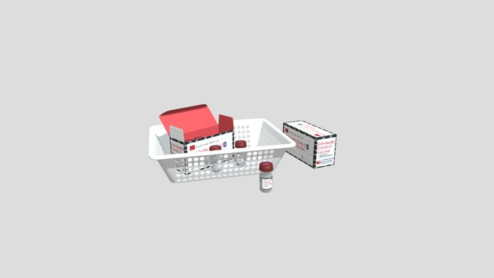 Vaccine Modeling 3D Model