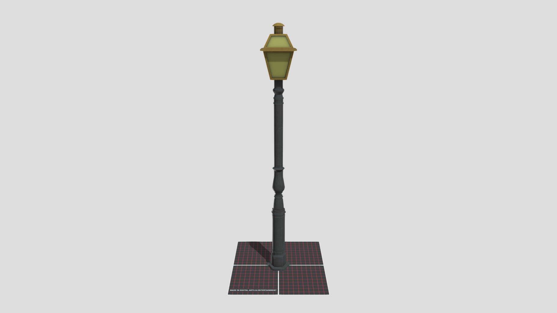 French Victorian Streetlamp WW2