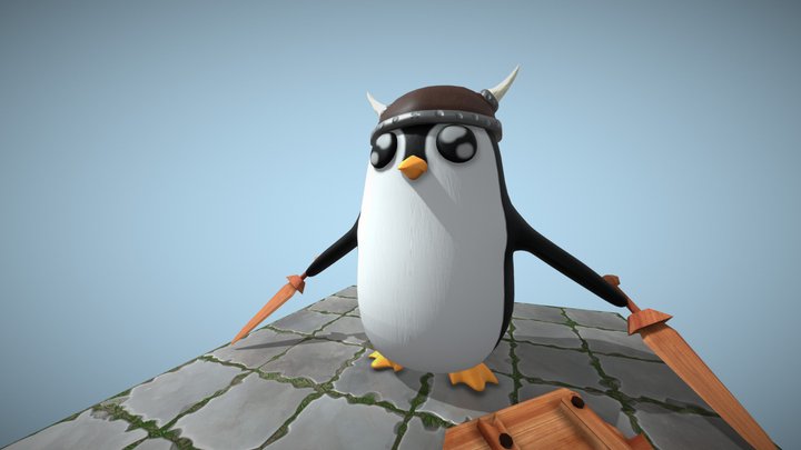 The Most Dangerous Penguin 3D Model