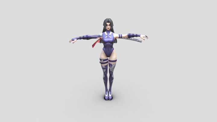 A model 3D Model