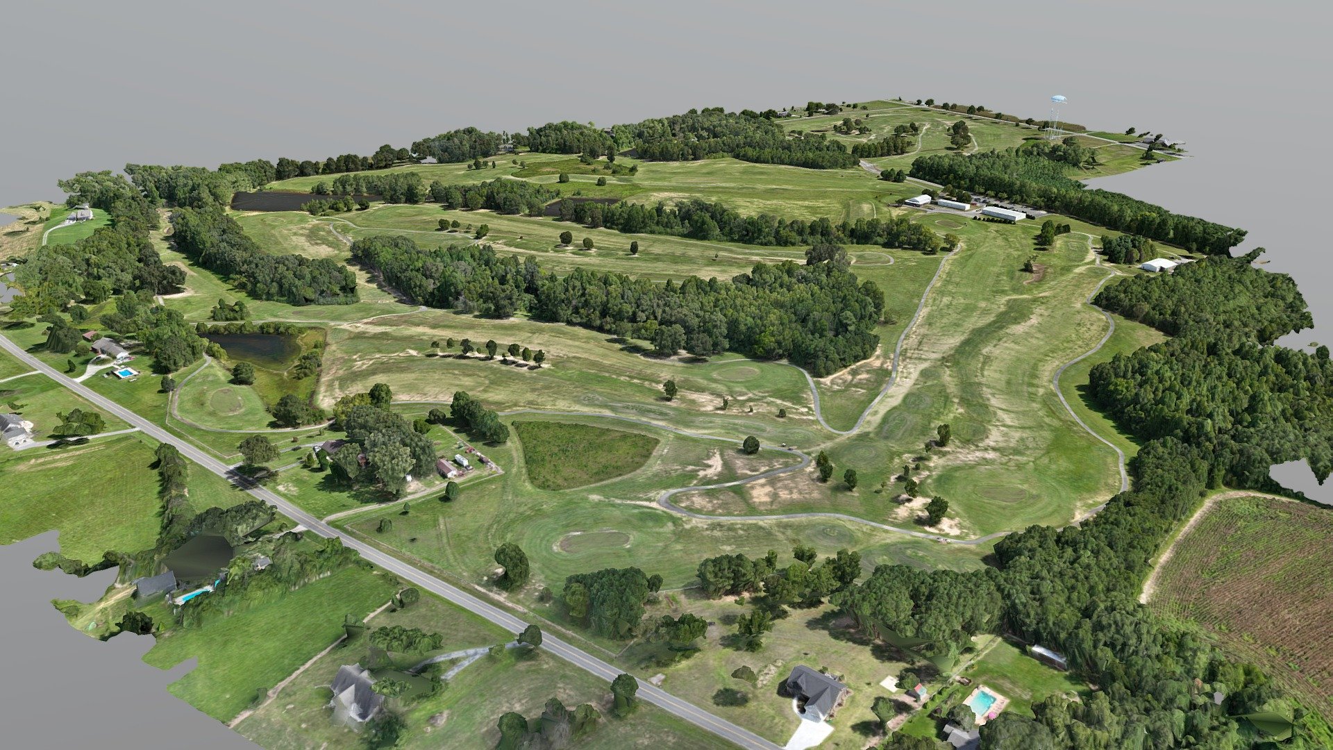 Chesley Oaks Golf Course Buy Royalty Free 3D model by johnnokomis