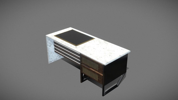 Kitchen Island Boy 3D Model