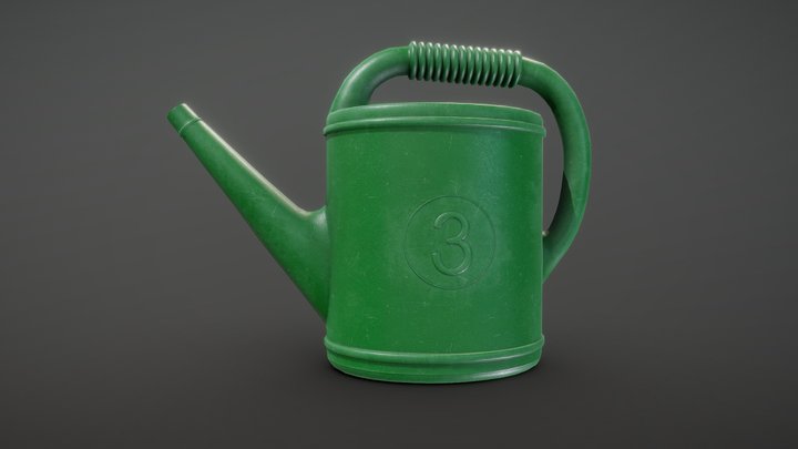 Watering Can [derivative] – Free 3D Model STL