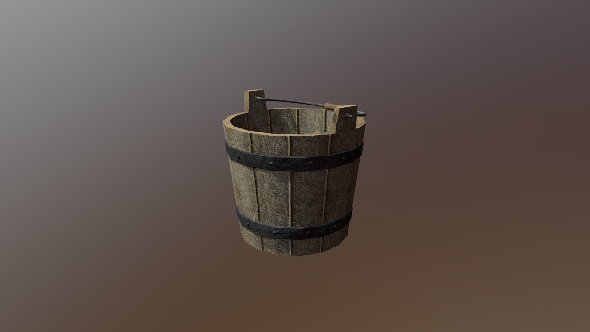Wooden Bucket
