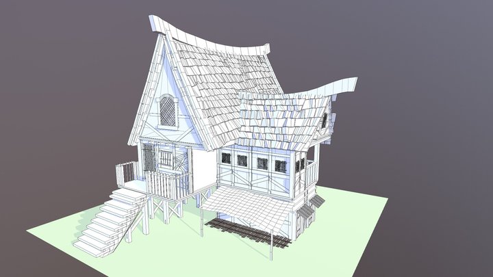 Cottage 3D Model