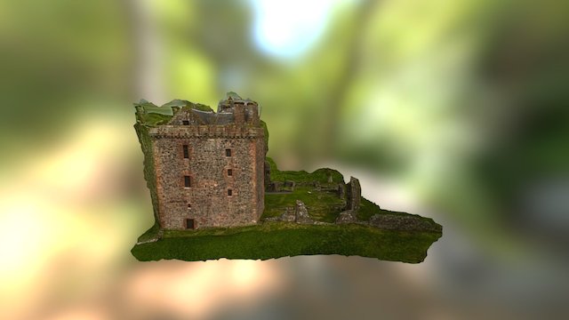 Balvaird Castle - Reloaded 3D Model