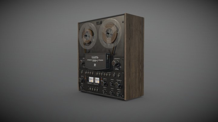 Tape_Deck 3D Model