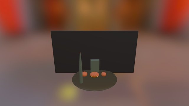Halloween props 3D Model
