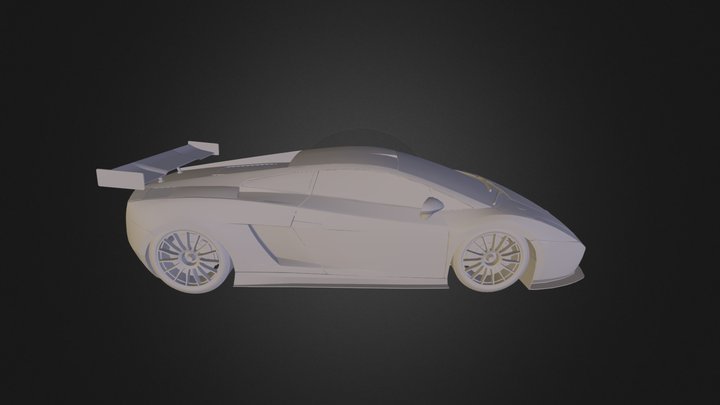 Lamborghini Gallardo GT3 3D Model