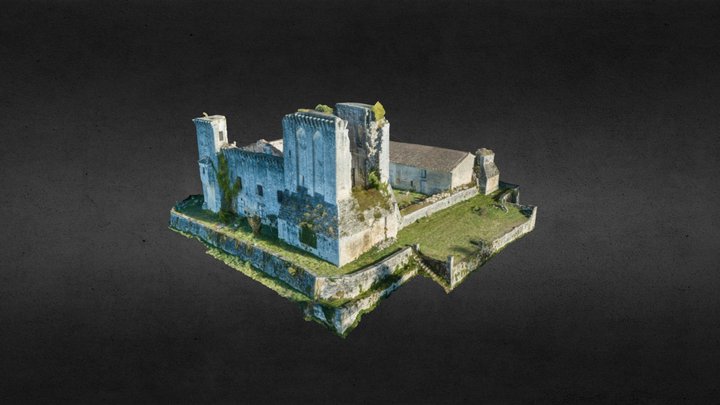 Château de la Tour Blanche 3D Model
