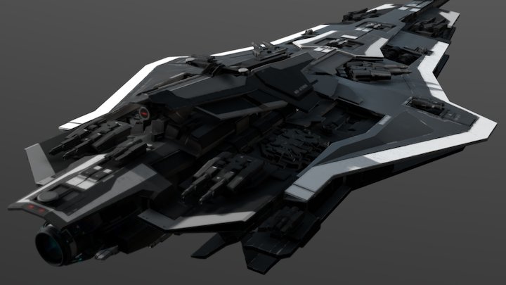 DREADNOUGHT - Medium Destroyer - Athos Tier V 3D Model