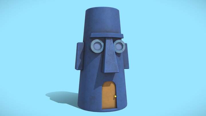 Squidwards House LOW POLY