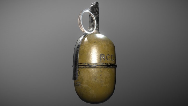 RGD-5 GRENADE 3D Model