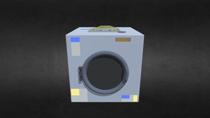 Washing Mashine 3D Model