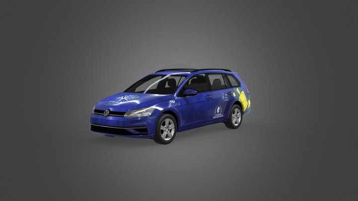 Brøndby IF Sponsorbil - V2 3D Model