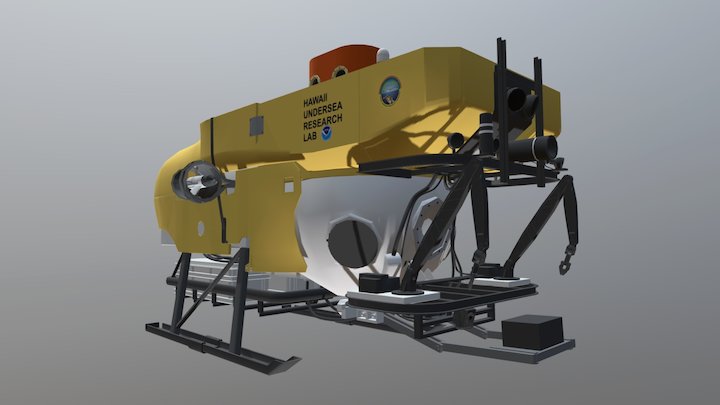 HAWAII- Undersea Research Lab 3D Model