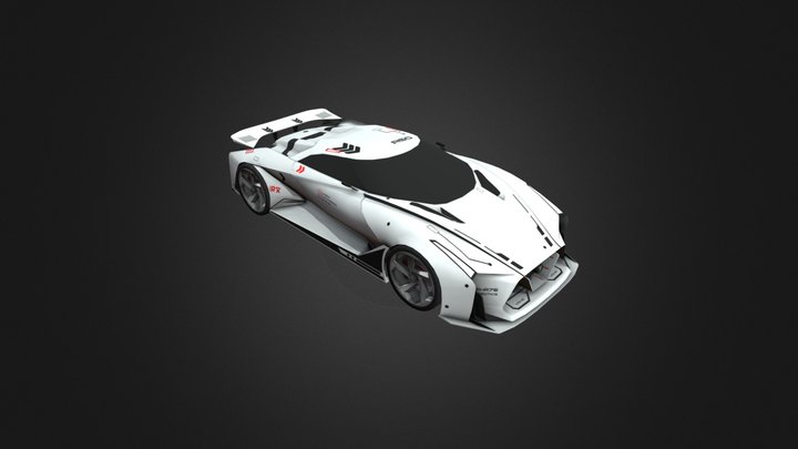 GTR(Game car) 3D Model