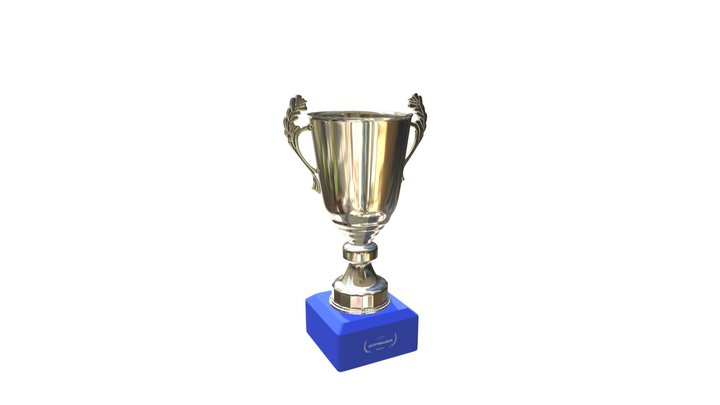 CryptoHackers Trophy 3D Model