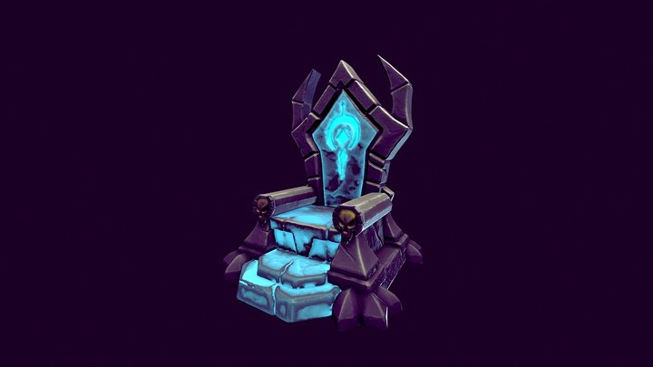 Throne 3D Model