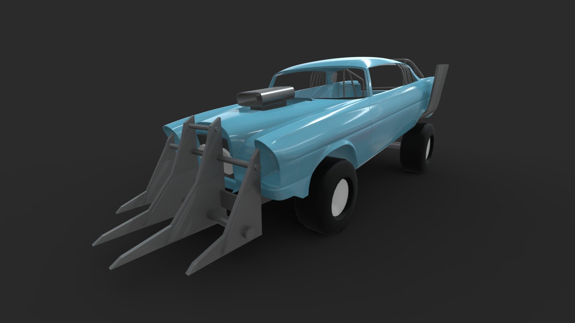 Mad Max Car (Hood) WIP