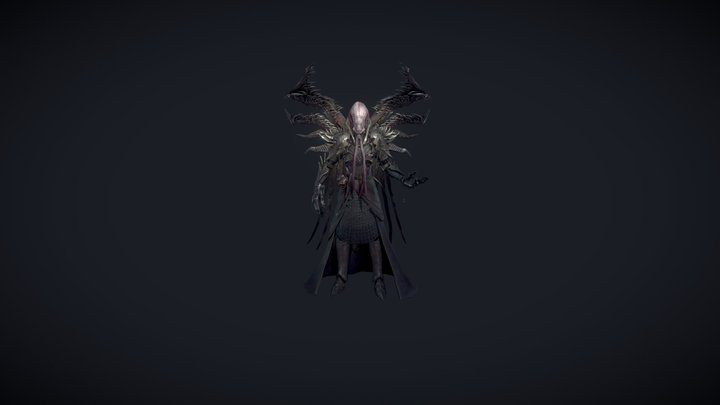 Illithid 3D Model