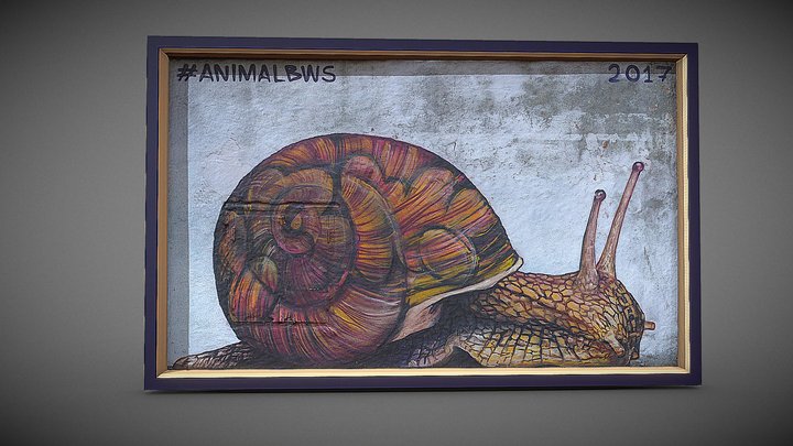 2022_10_24_Odessa_Bazarnaya_Snail_01 3D Model