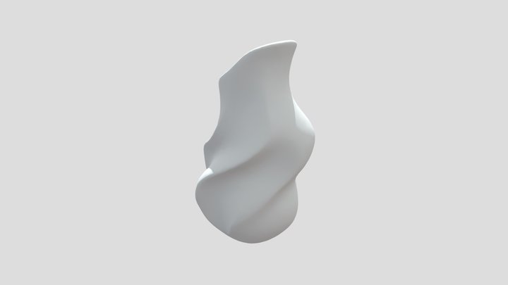 Organic Vase 3D Model