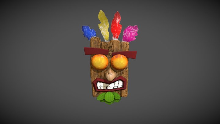 Aku Aku 3D Model