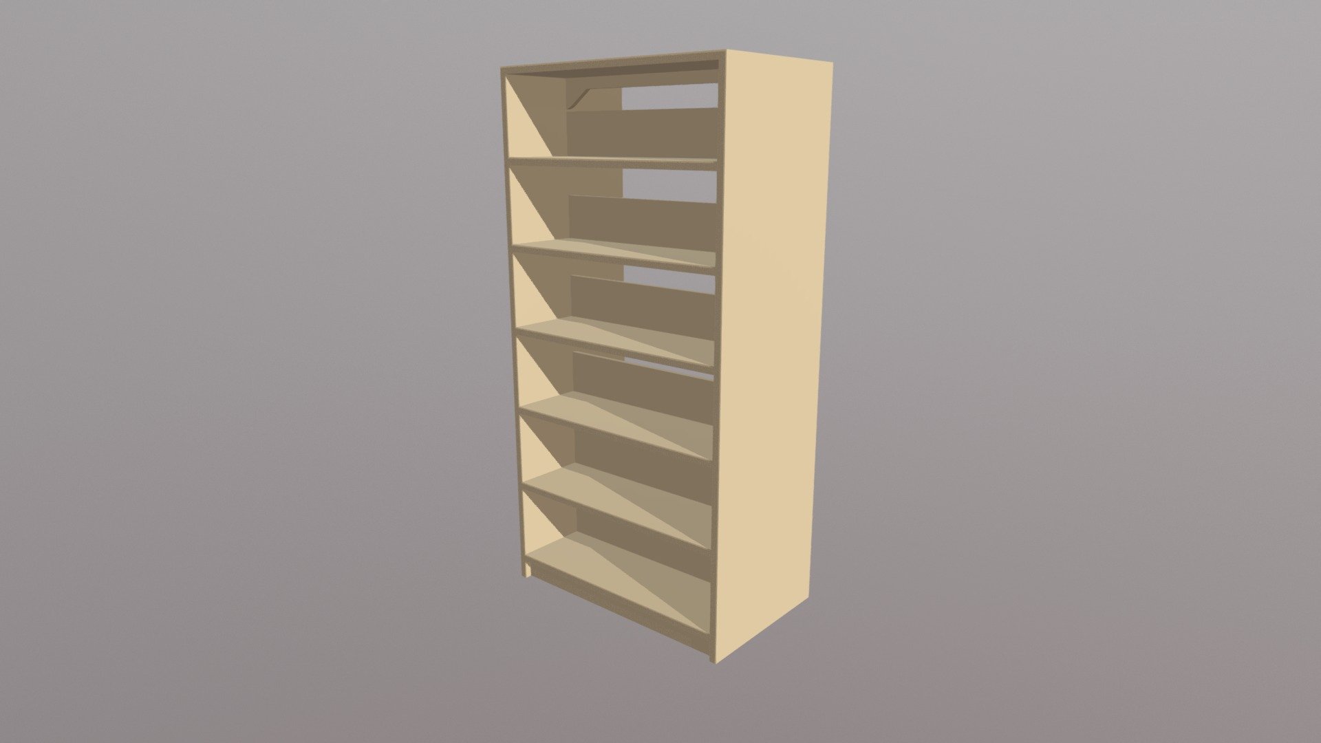 Bookshelf — Sketchfab embed 3D viewer
