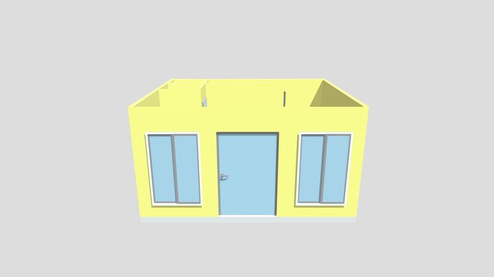 Portería 3D Model