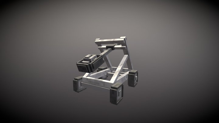 Catapult — the roar of ancient power 3D Model