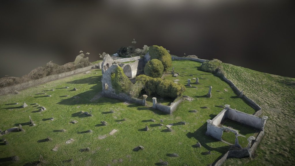 Cemetery 3D model by watty [b24f665] Sketchfab